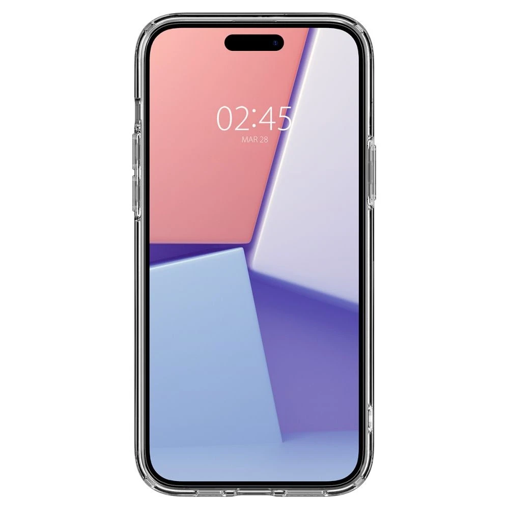 Spigen Ultra Hybrid dėklas skirtas Apple iPhone 15, spalva - Crystal Clear