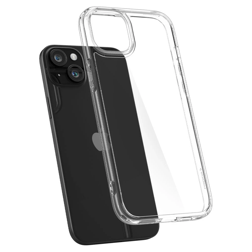 Spigen Ultra Hybrid dėklas skirtas Apple iPhone 15, spalva - Crystal Clear