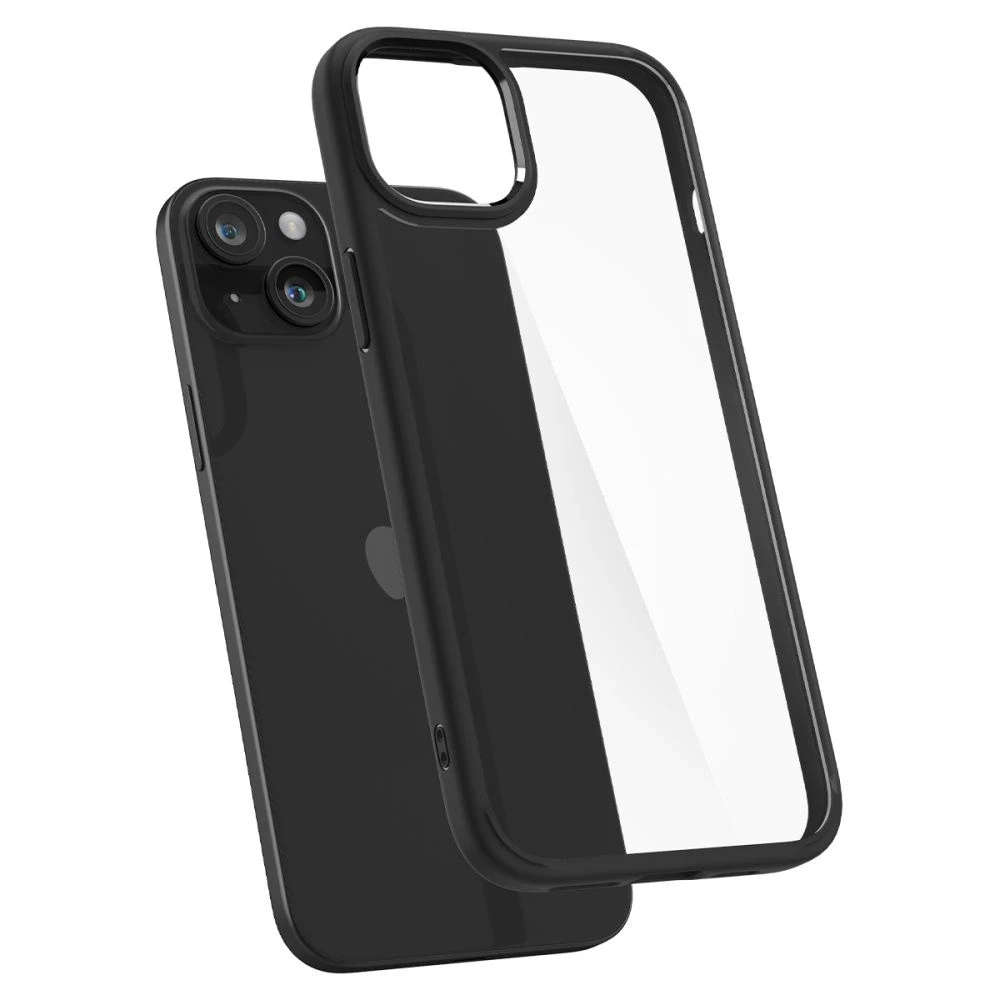 Spigen Ultra Hybrid dėklas skirtas Apple iPhone 15 Plus, spalva - Matte Black
