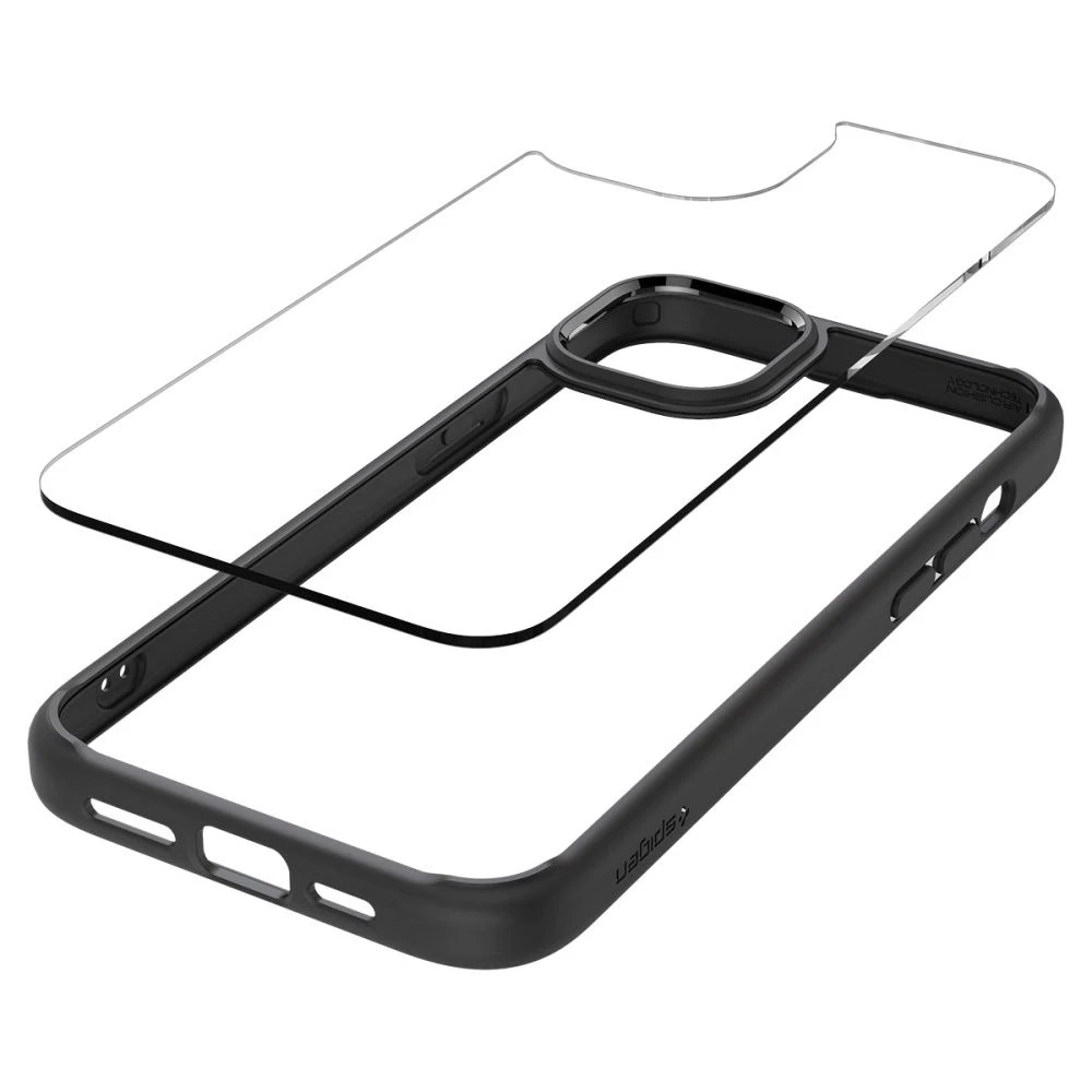 Spigen Ultra Hybrid dėklas skirtas Apple iPhone 15 Plus, spalva - Matte Black