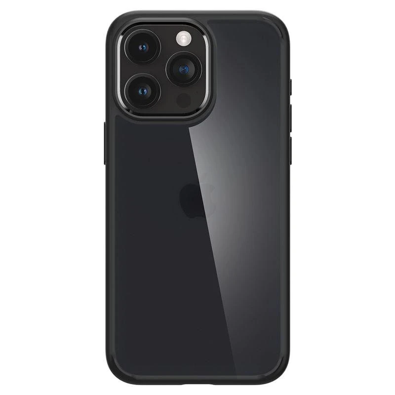 Spigen Ultra Hybrid Matte dėklas skirtas Apple iPhone 15 Pro Max, spalva - Frost Black