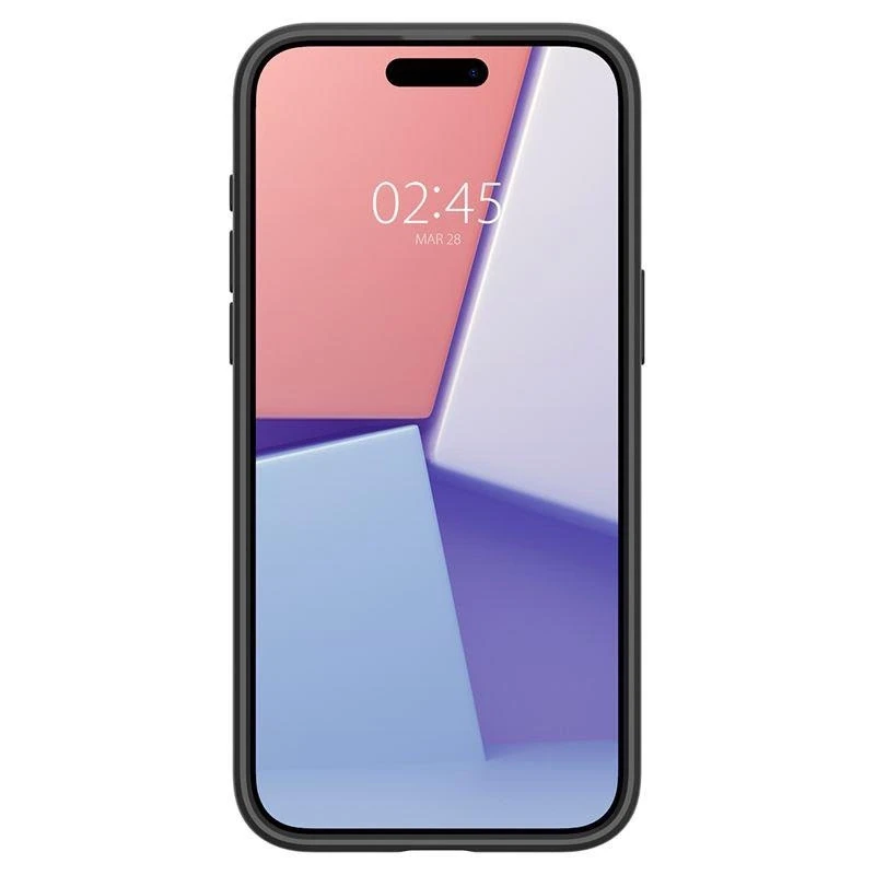 Spigen Ultra Hybrid Matte dėklas skirtas Apple iPhone 15 Pro Max, spalva - Frost Black