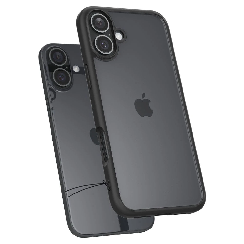 Dėklas Spigen Ultra Hybrid Apple iPhone 16 Plus 6.7″ matte juodos spalvos ACS08072