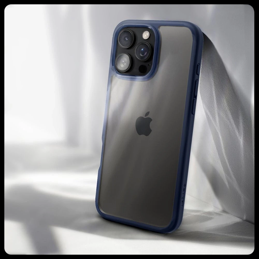 Spigen Ultra Hybrid Apple iPhone 16 Pro – dėklas telefonui mėlynos spalvos