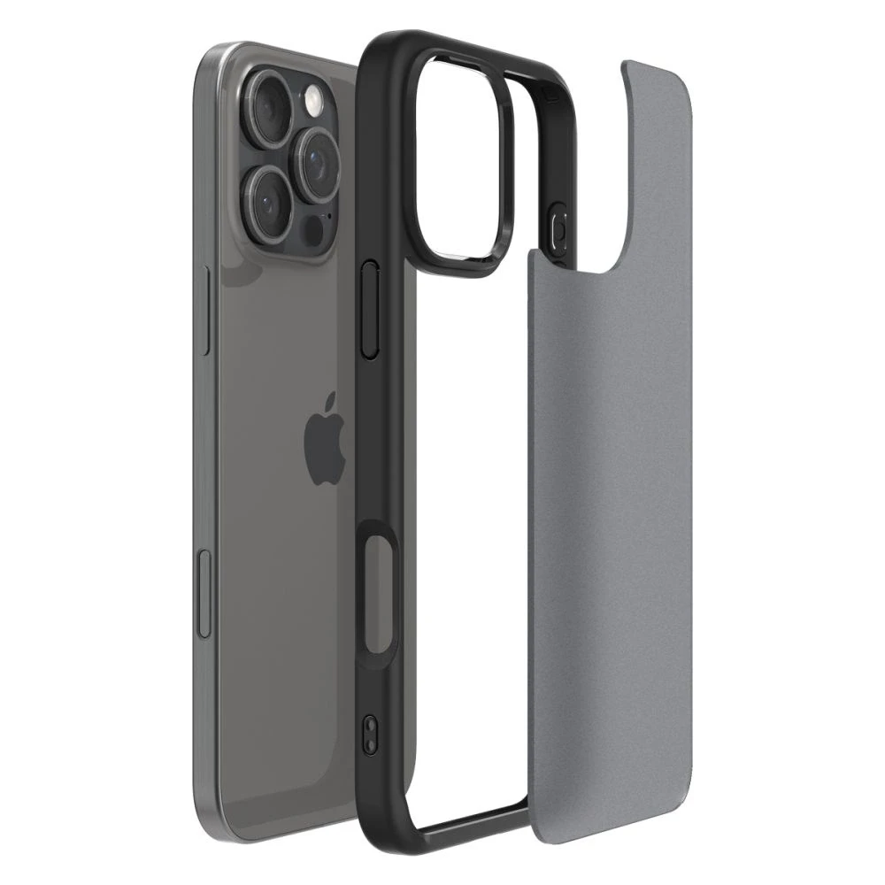 Spigen Ultra Hybrid Apple iPhone 16 Pro – dėklas telefonui juodos spalvos