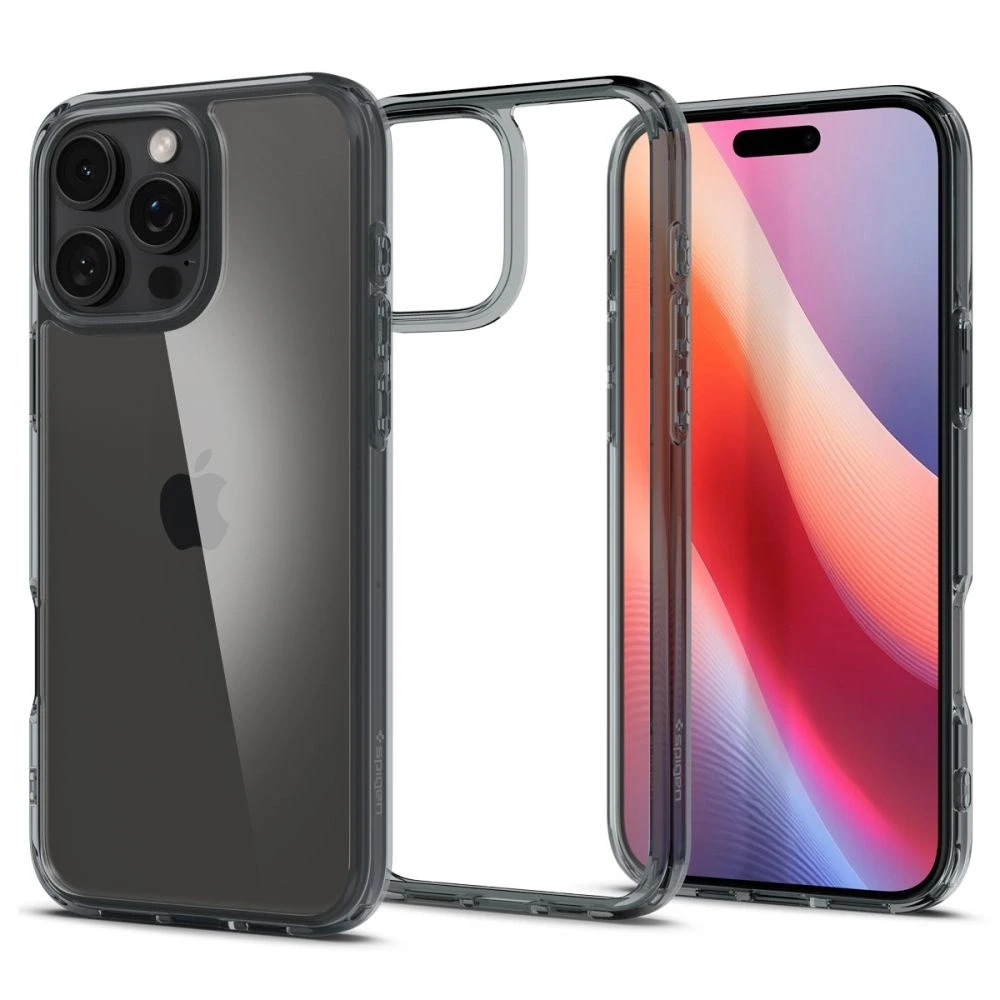 Spigen Ultra Hybrid Apple iPhone 16 Pro – dėklas telefonui skaidrus