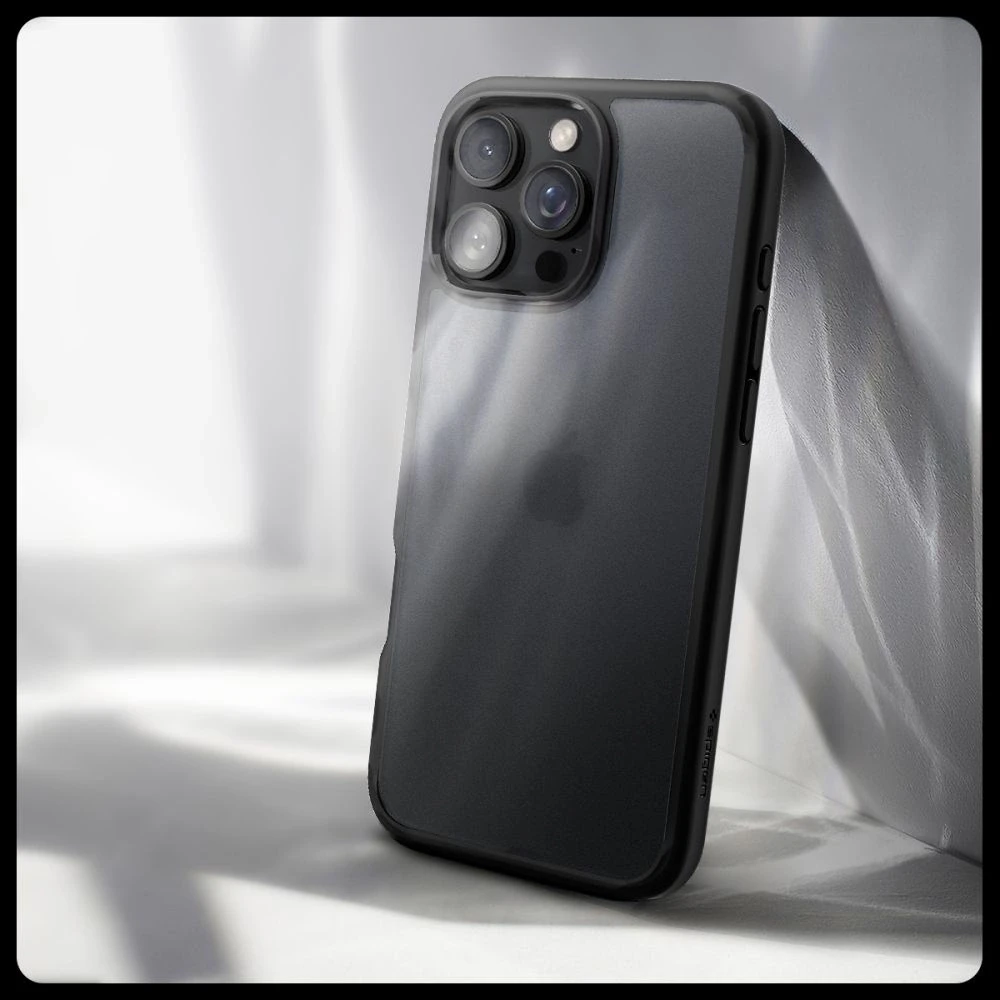 Spigen Ultra Hybrid Apple iPhone 16 Pro – dėklas telefonui juodos spalvos