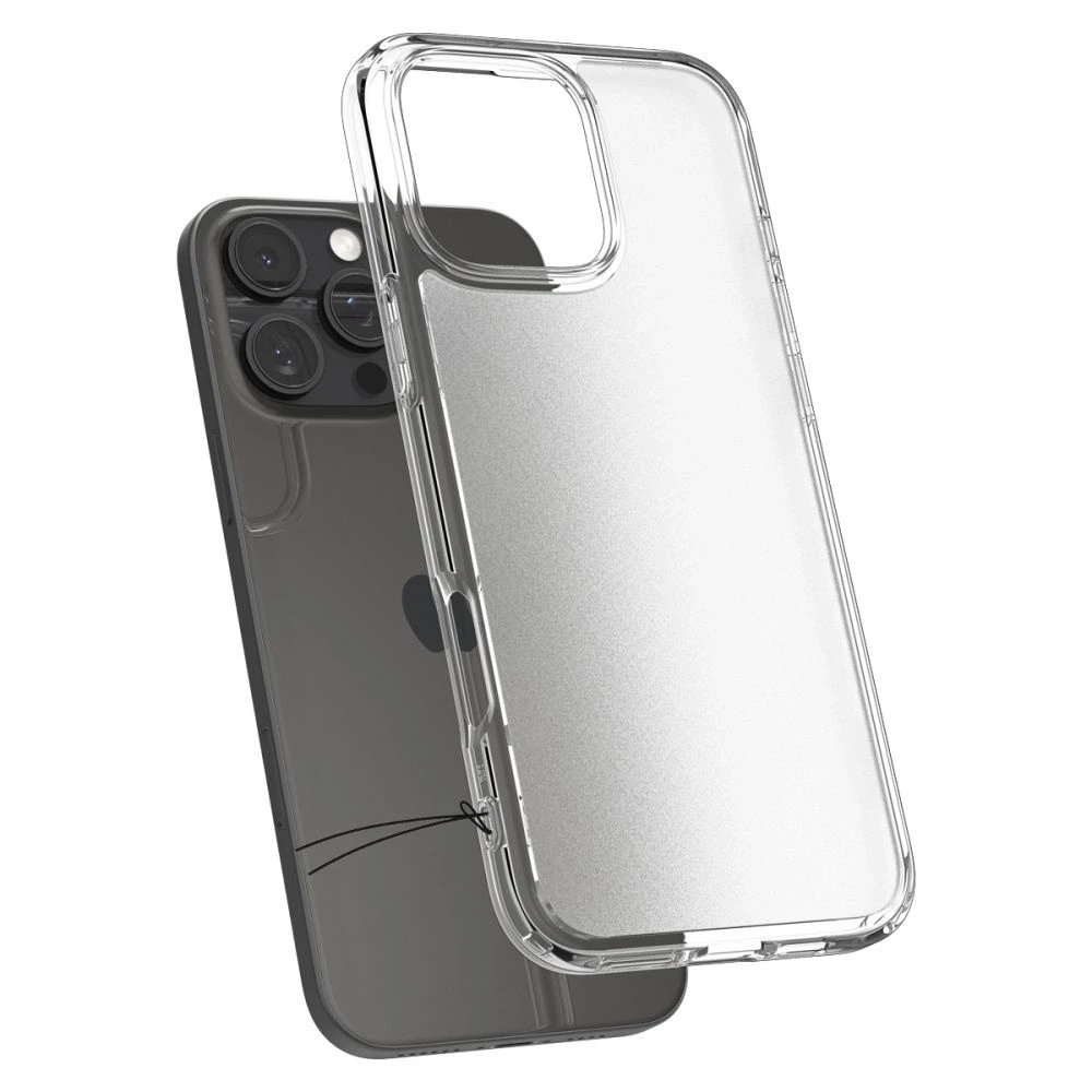 Dėklas Spigen Ultra Hybrid Apple iPhone 16 Pro – dėklas telefonui skaidrus