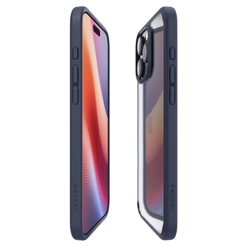 Spigen dėklas ULTRA HYBRID skirtas iPhone 16 Pro Max navy mėlynas