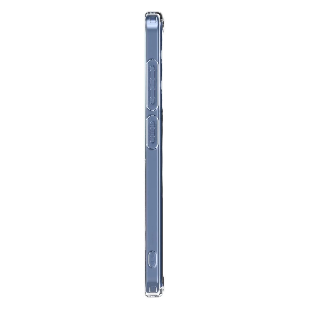 SPIGEN dėklas ULTRA HYBRID MAG suderinamas su MagSafe, skirtas S25 skaidrus / baltas