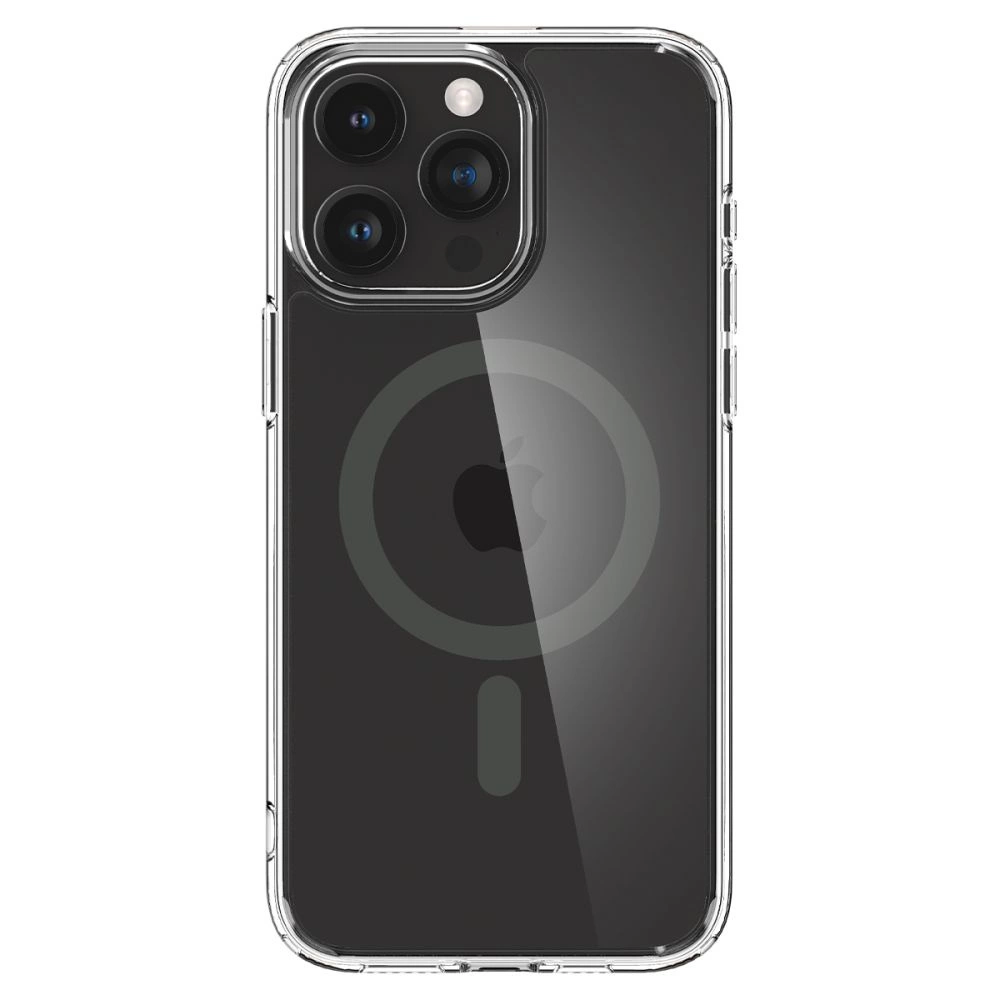 Spigen Ultra Hybrid (MagFit) dėklas skirtas Apple iPhone 15 Pro, Grafito spalvos
