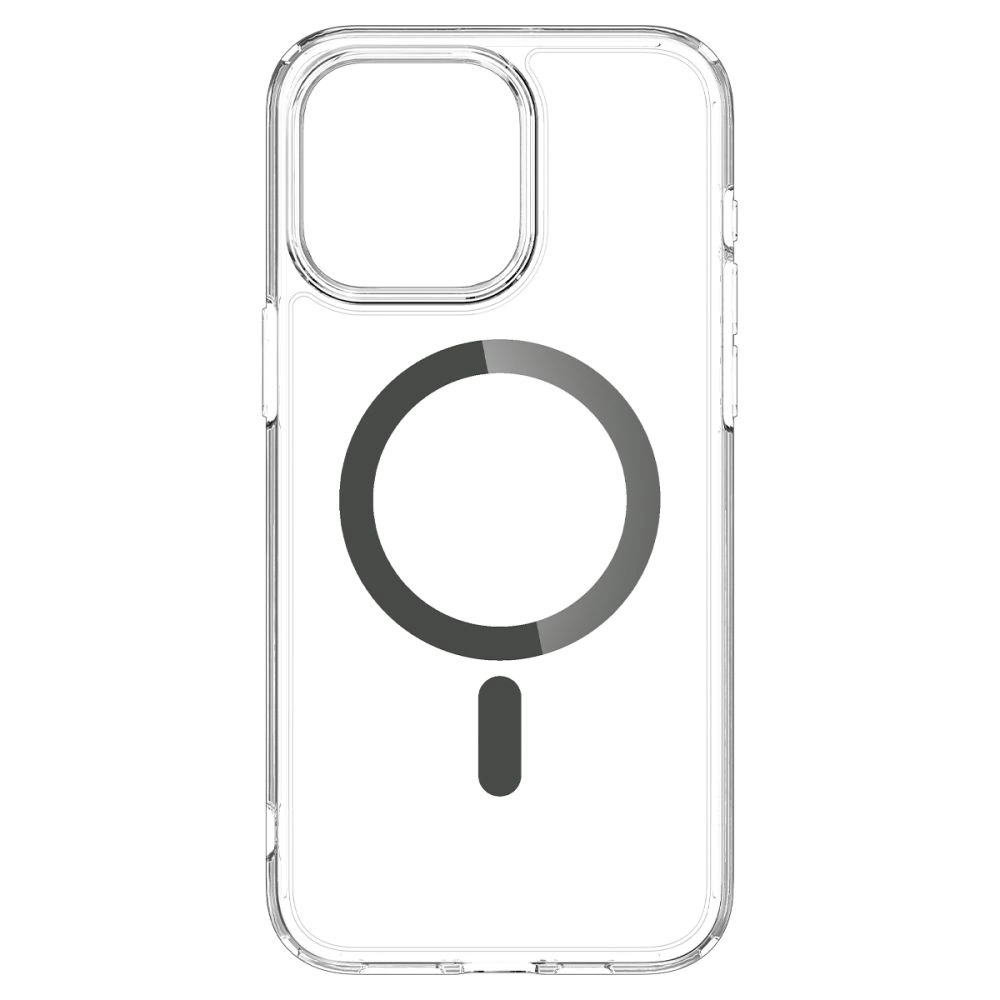 Spigen Ultra Hybrid (MagFit) dėklas skirtas Apple iPhone 15 Pro, Grafito spalvos