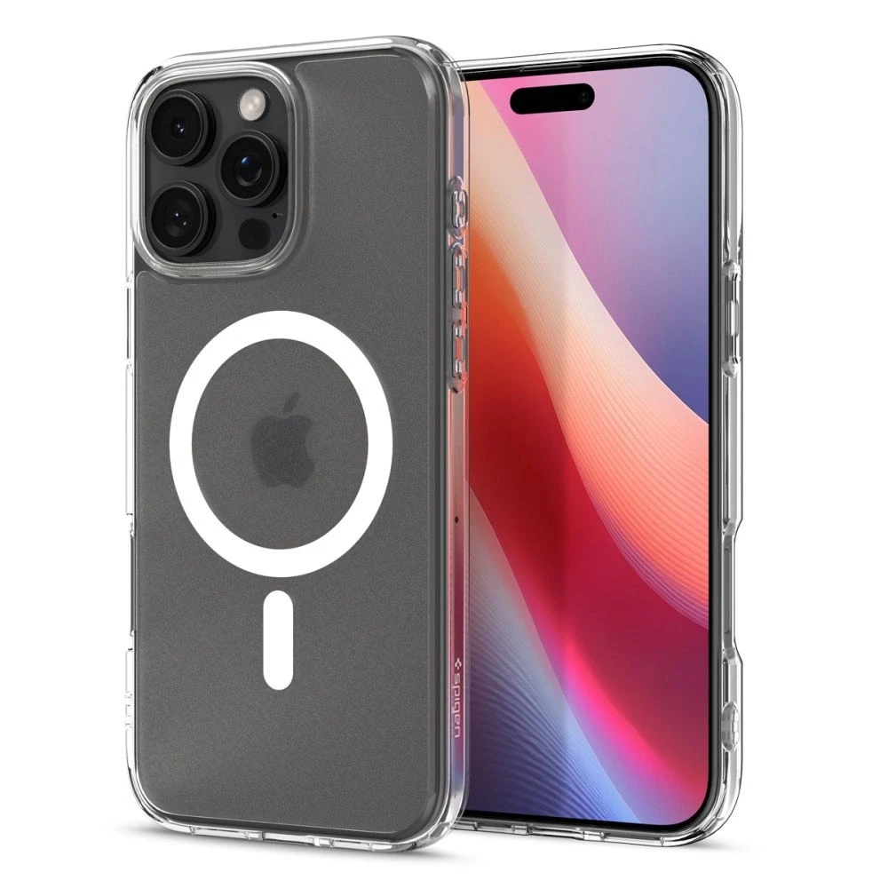 Spigen Ultra Hybrid Mag MagSafe – dėklas skirtas Apple iPhone 16 Pro Max Frost Clear