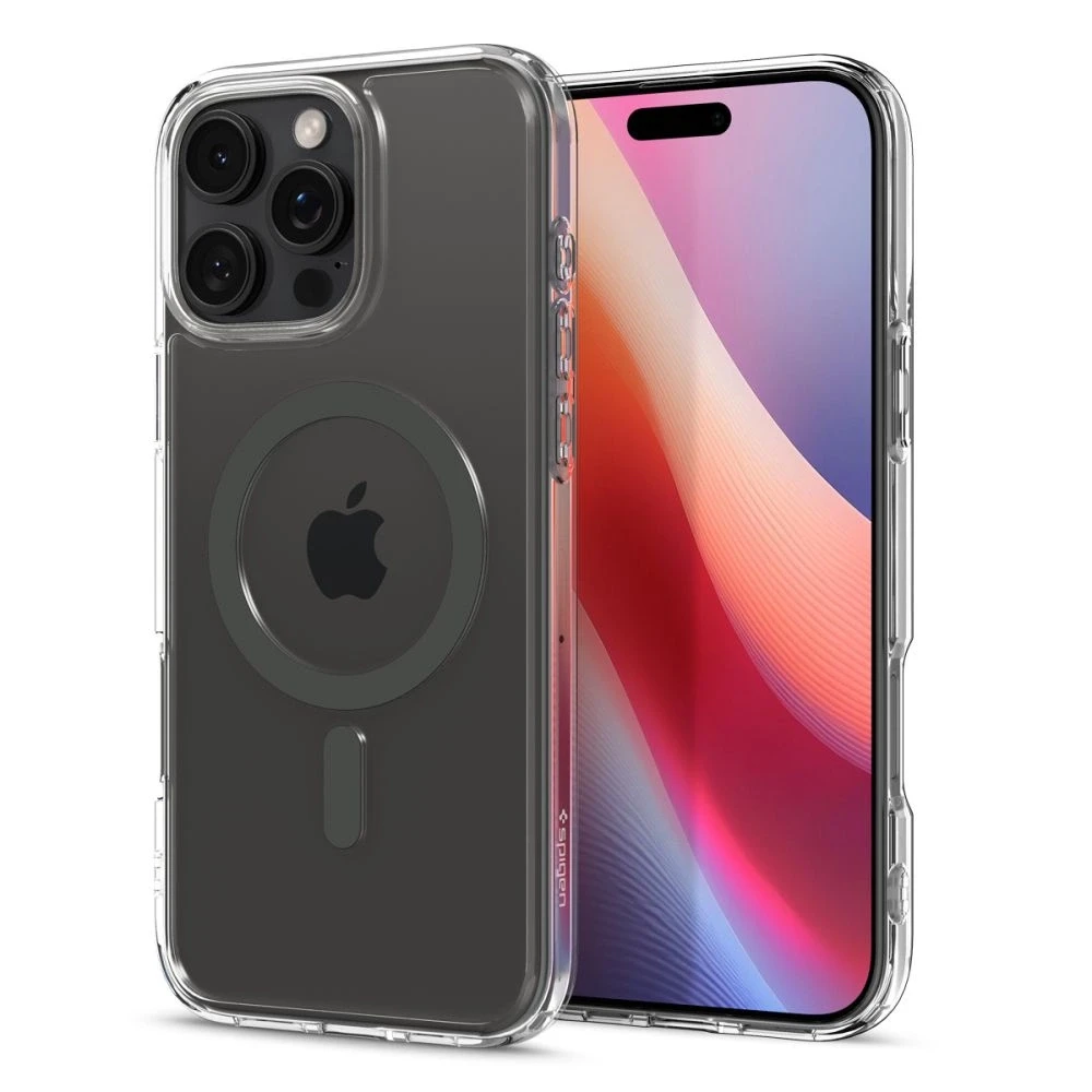 Spigen Ultra Hybrid Mag MagSafe Apple iPhone 16 Pro Max – dėklas telefonui pilkos spalvos