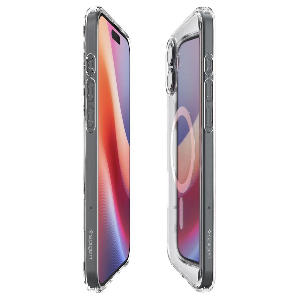 Dėklas Spigen Ultra Hybrid MagSafe, baltos spalvos – Apple iPhone 16 Plus