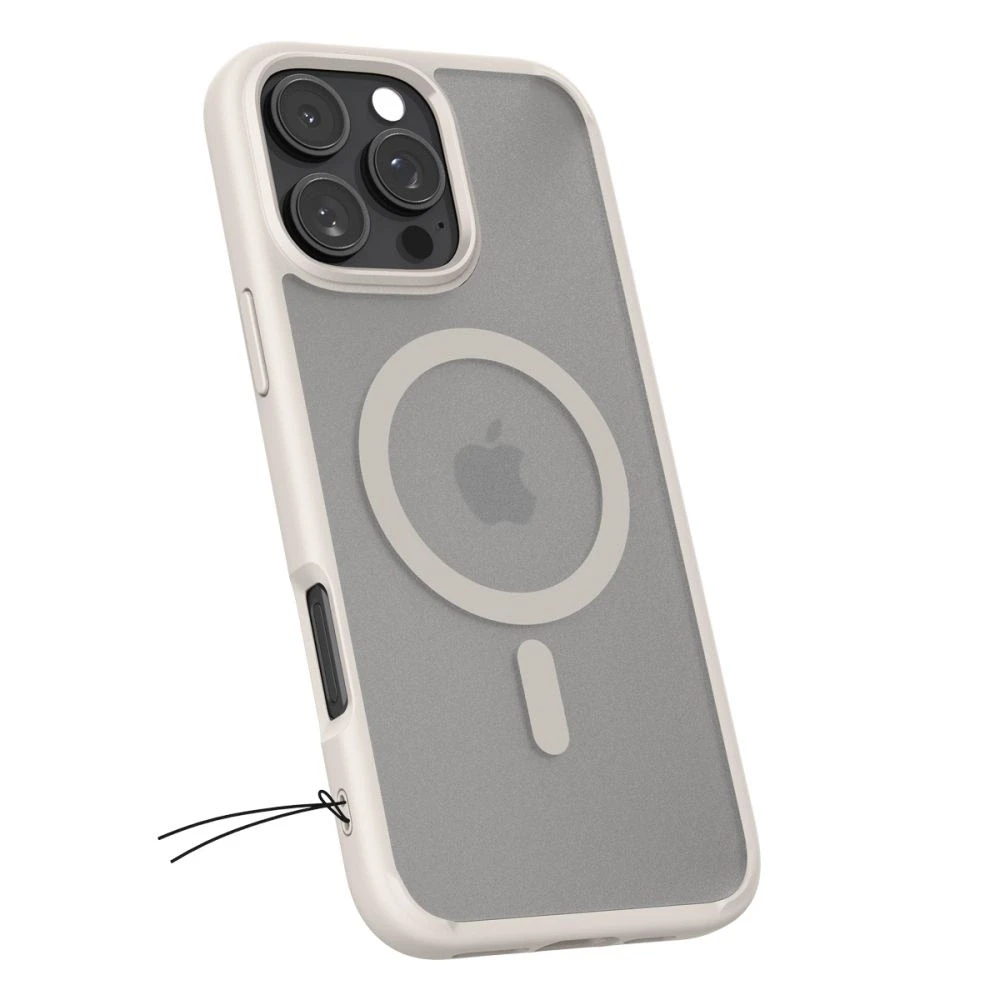 Spigen Ultra Hybrid Mag MagSafe Apple iPhone 16 Pro Max – dėklas telefonui titano spalvos