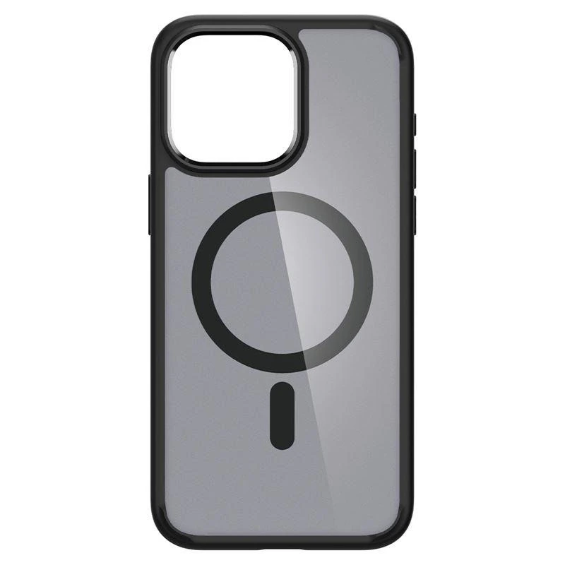 Spigen Ultra Hybrid (MagFit) dėklas skirtas Apple iPhone 15 Pro Max, spalva - Frost Black