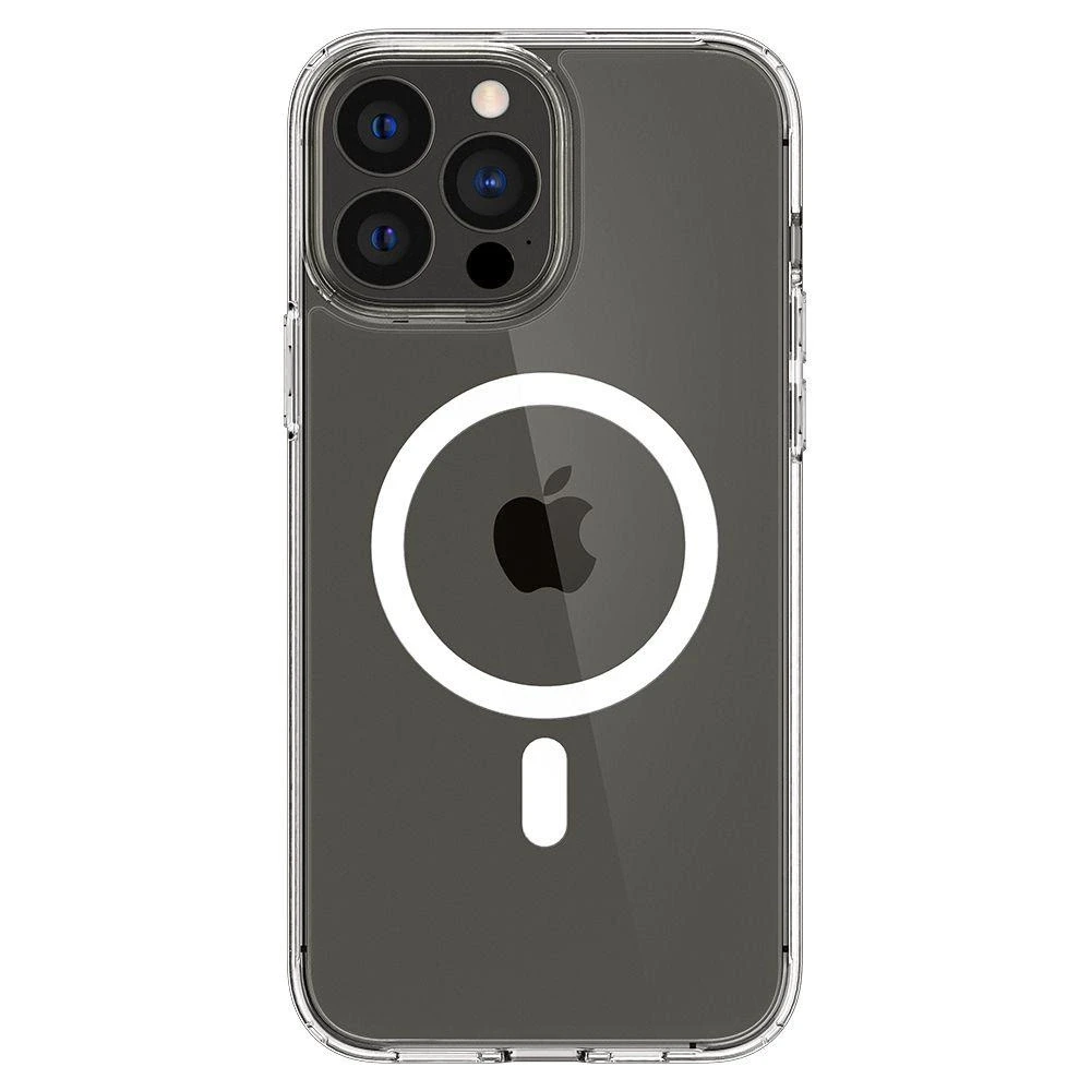 Spigen Ultra Hybrid (MagFit) dėklas skirtas Apple iPhone 13 Pro Max, spalva - Balta