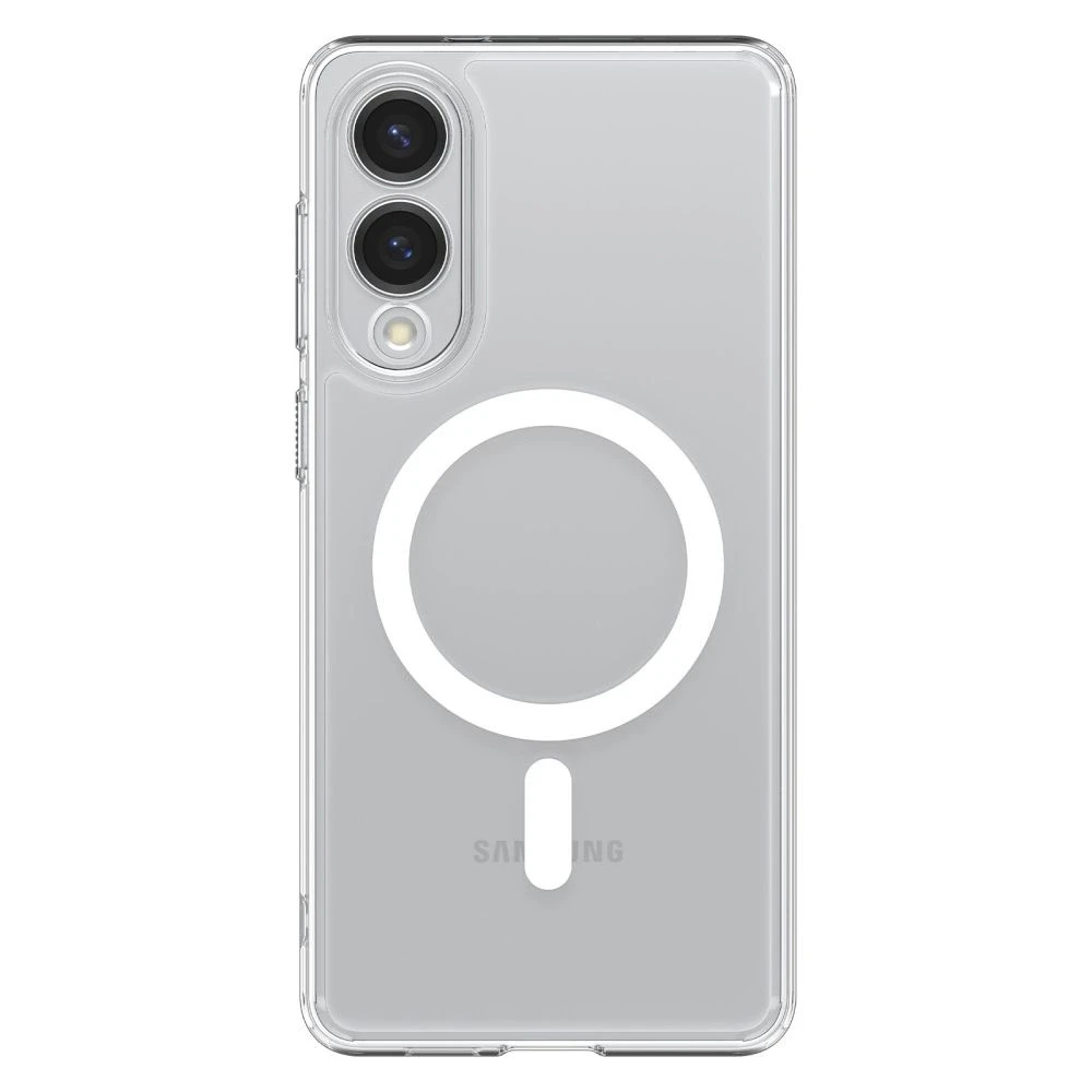 Spigen Ultra Hybrid Mag dėklas su MagSafe skirtas Samsung Galaxy S25 Edge – skaidrus