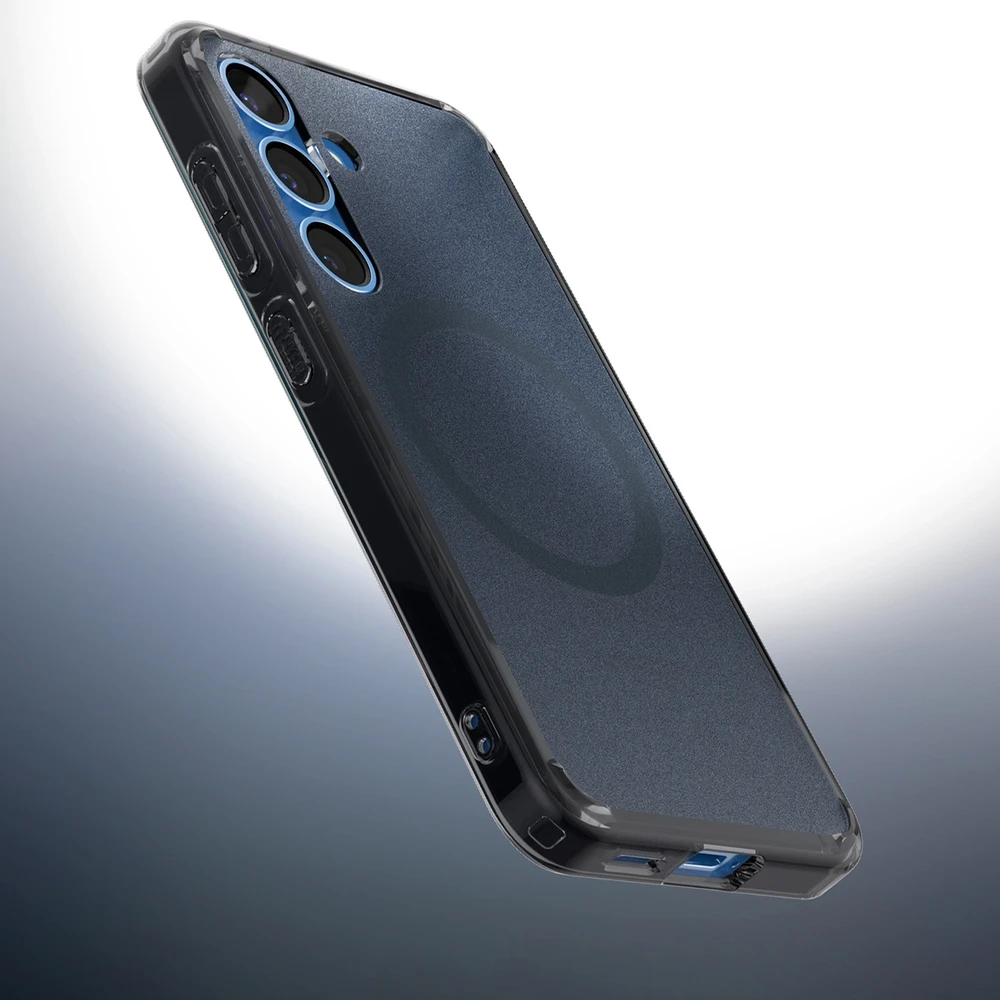 Dėklas Spigen Ultra Hybrid Mag Magsafe Galaxy S25 frost juodas