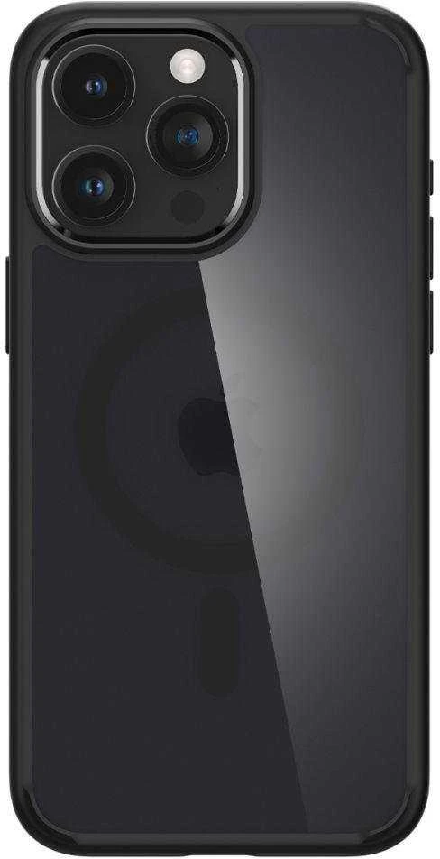 Spigen Ultra Hybrid (MagFit) dėklas skirtas Apple iPhone 15 Pro Max, spalva - Frost Black