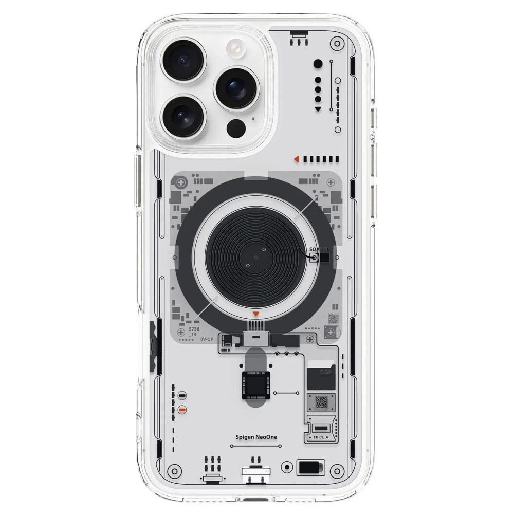 Dėklas „Spigen Ultra Hybrid MagSafe“, „Neo One“ – „Apple iPhone 16 Pro“