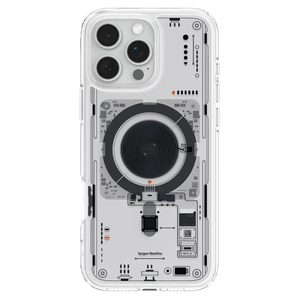 Dėklas „Spigen Ultra Hybrid MagSafe“, „Neo One“ – „Apple iPhone 16 Pro“