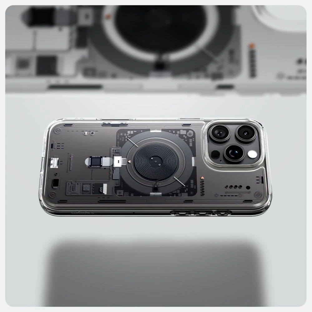 Dėklas „Spigen Ultra Hybrid MagSafe“, „Neo One“ – „Apple iPhone 16 Pro“