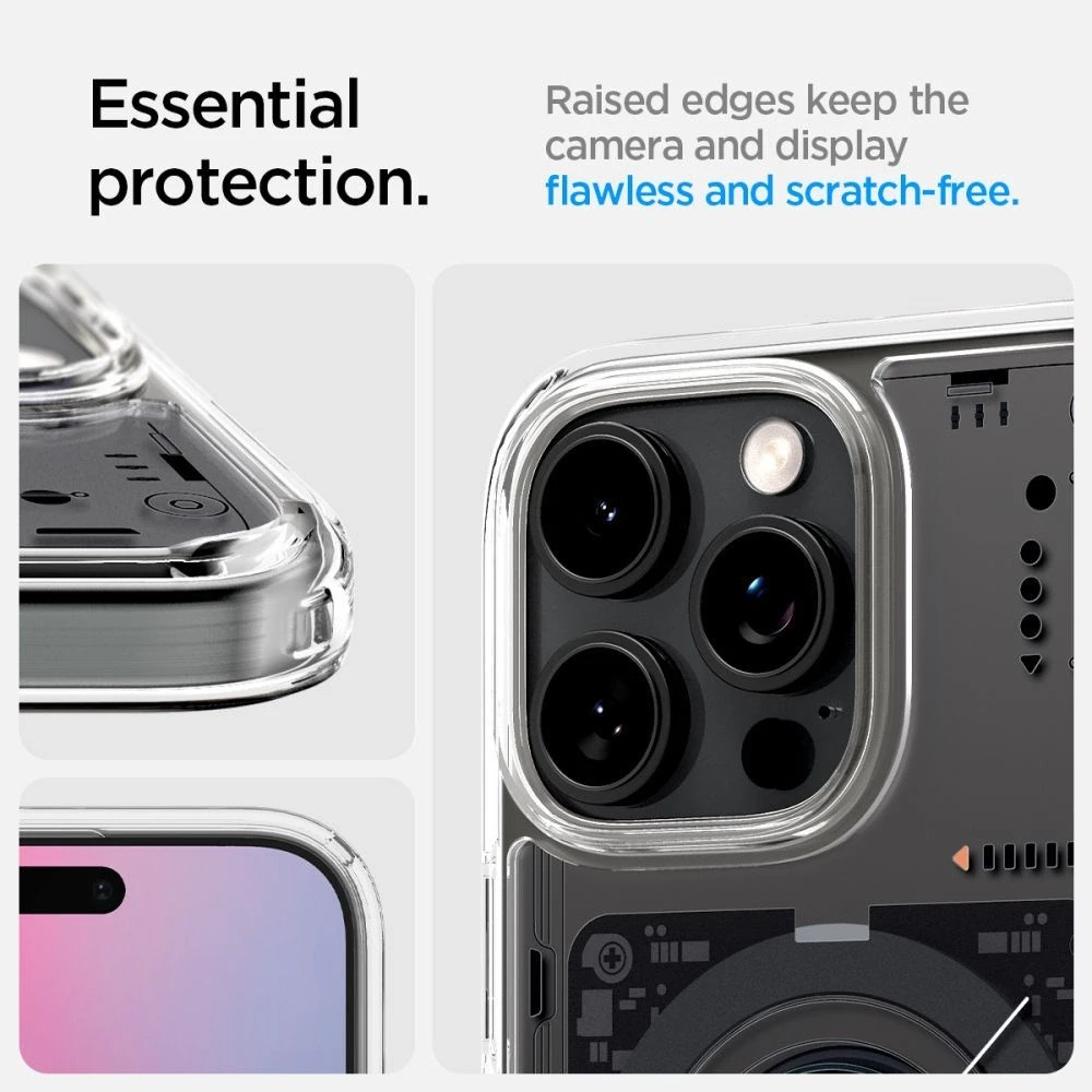 Dėklas „Spigen Ultra Hybrid MagSafe“, „Neo One“ – „Apple iPhone 16 Pro“