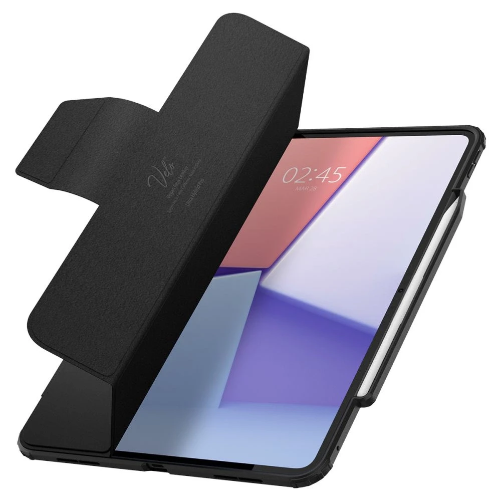 Spigen Ultra Hybrid Pro – dėklas skirtas Apple iPad Pro 13 M4 2024 Juodas