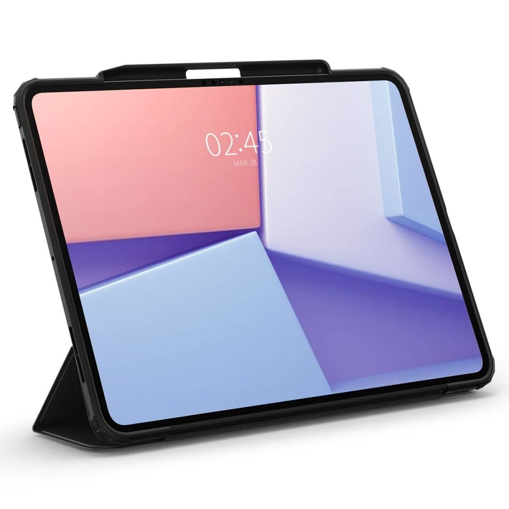 Spigen Ultra Hybrid Pro – dėklas skirtas Apple iPad Pro 13 M4 2024 Juodas