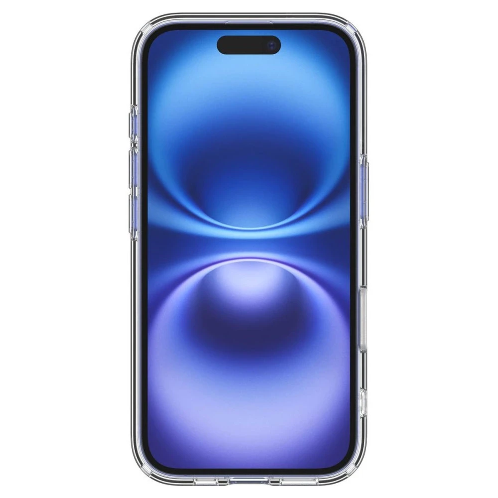 „Spigen Ultra Hybrid“ „T“ „MagSafe“ dėklas iPhone 16 telefonui – Baltas