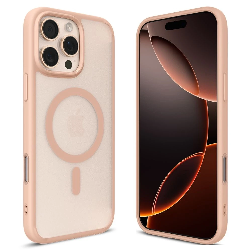 Dėklas Spigen Ultra Hybrid ”T” Mag Magsafe iPhone 16 Pro rožinė