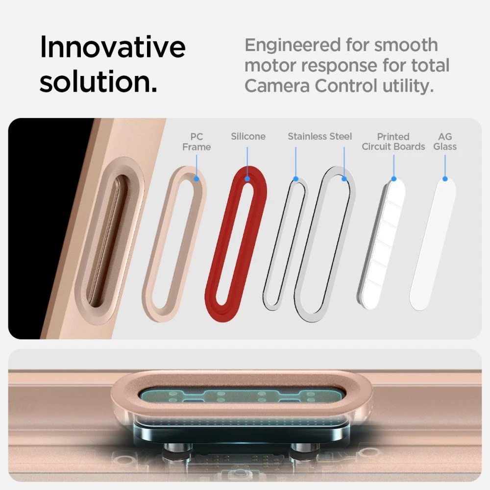 Dėklas Spigen Ultra Hybrid ”T” Mag Magsafe iPhone 16 Pro rožinė