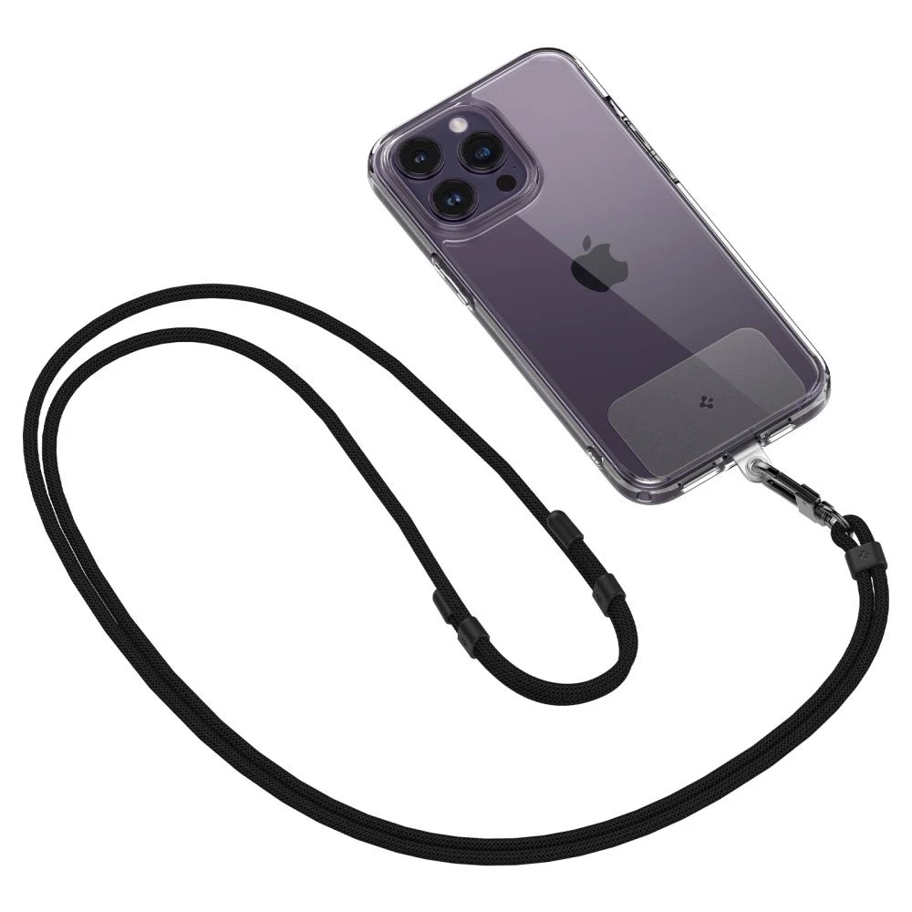 Spigen Universal Strap Set Lanyard and Pendant - Juodas