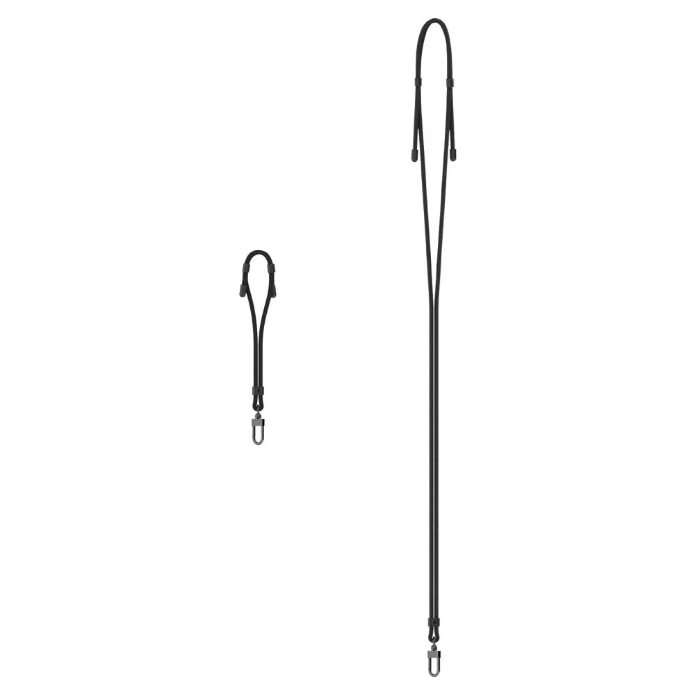 Spigen Universal Strap Set Lanyard and Pendant - Juodas