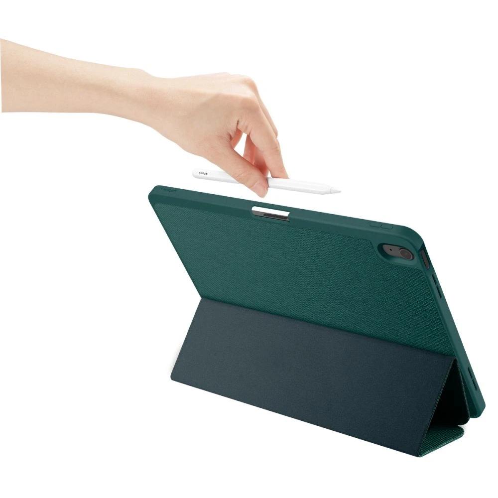 Spigen Urban Fit, midnight žalias – Apple iPad Air 13″ 2024/2025/2026