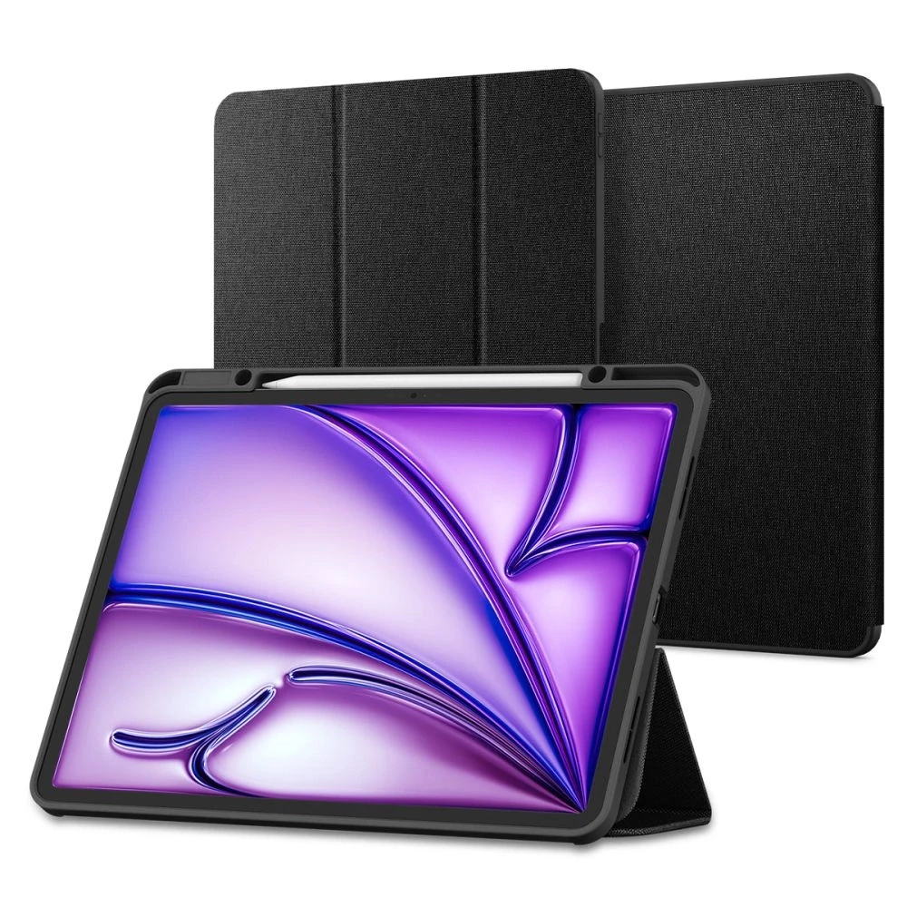 Spigen Urban Fit – dėklas skirtas Apple iPad Air 13 M3 2025 / M2 2024 Juodas
