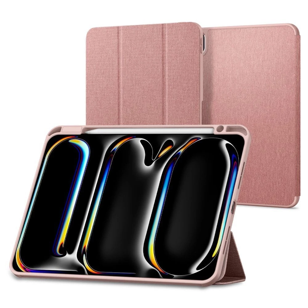 Spigen Urban Fit – dėklas skirtas Apple iPad Pro 13 M4, 2024 Rose Gold