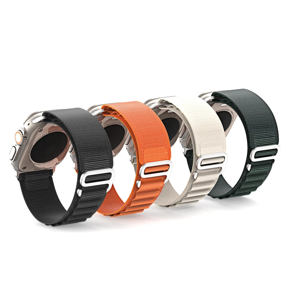 Sport apyrankė buckle for Apple Watch 9 / 8 / 7 / 6 / SE / 5 / 4 / 3 / 2 / 1 (41, 40, 38 mm) Dux Ducis Apyrankė GS Version - žalios spalvos