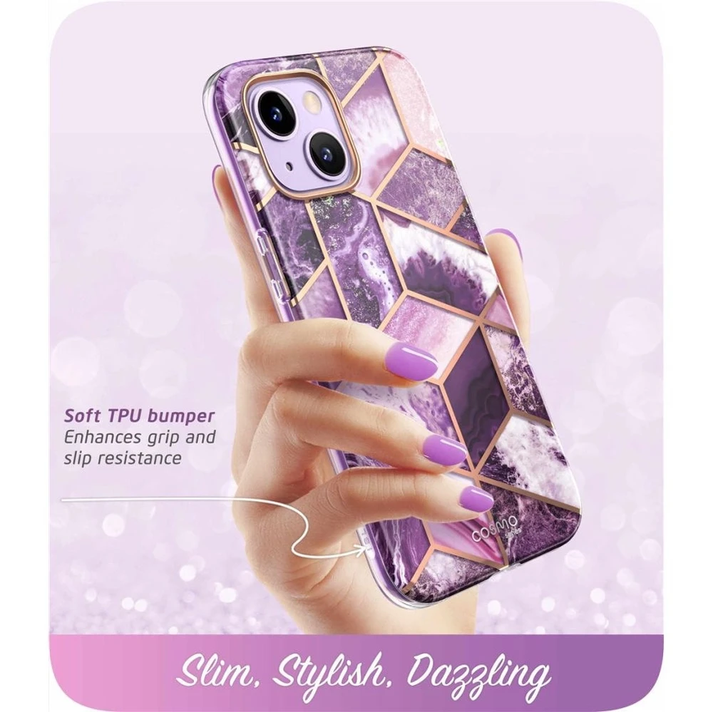 Supcase SupCOSMO Apple iPhone 14 Plus dėklas telefonui violetinės spalvos