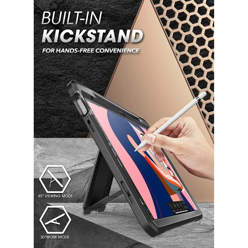 Supcase Unicorn Beetle Pro Apple iPad 10.9'' 2022 dėklas – juodos spalvos