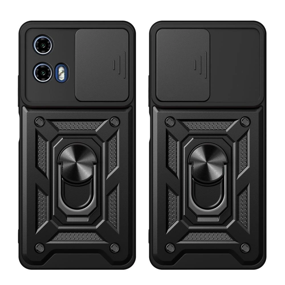 Motorola Moto G24 / G24 POWER / G04 Tech-Protect Camshield Pro dėklas telefonui juodos spalvos