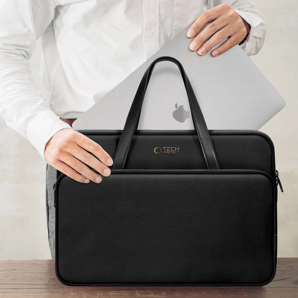Tech-Protect Carrying Bag for 13-14" Nešiojamas kompiuteris - Juodas