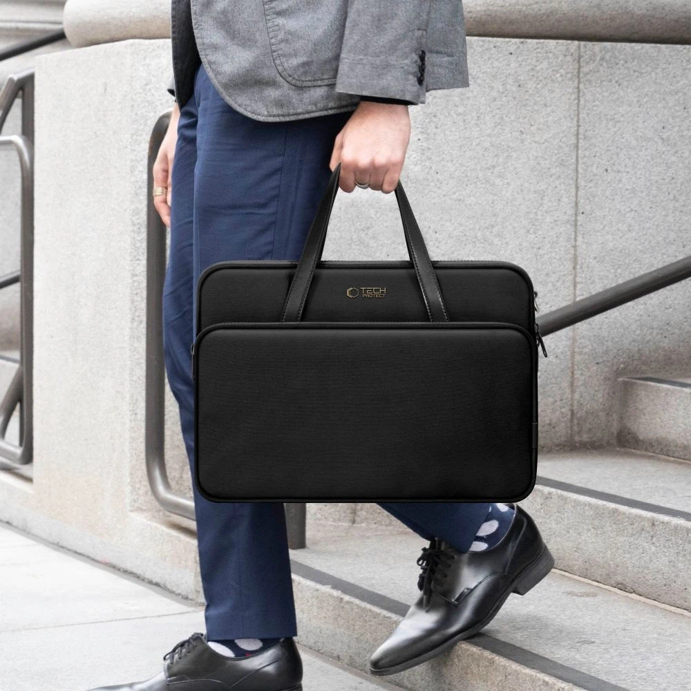 Tech-Protect Carrying Bag for 13-14" Nešiojamas kompiuteris - Juodas