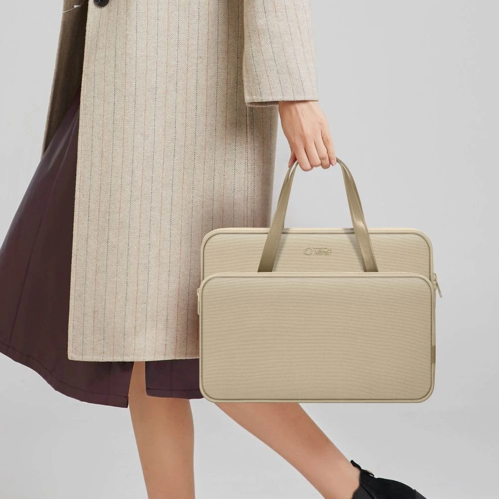 Tech-Protect Carrying Bag for 13-14" Nešiojamas kompiuteris - rusvai gelsvas