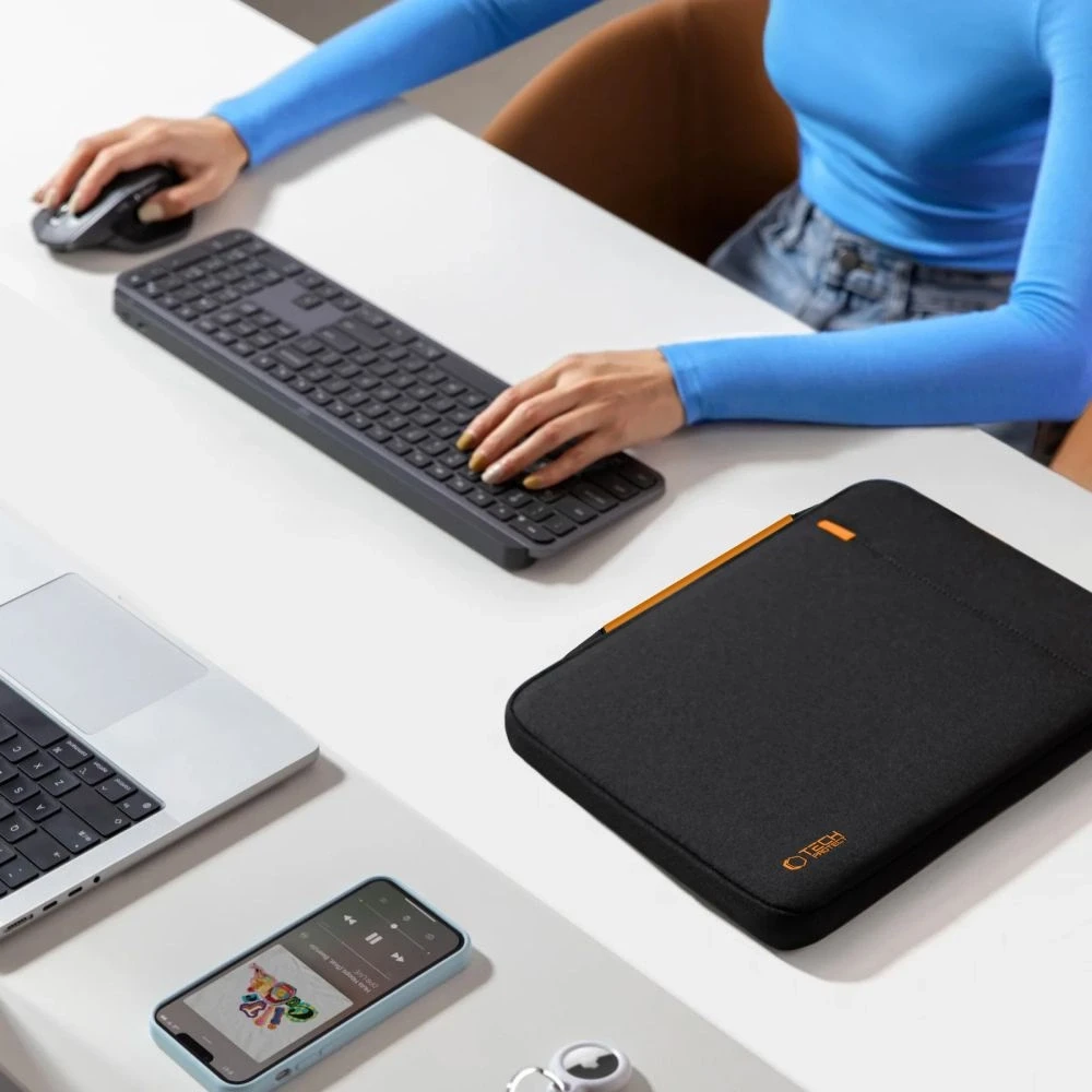Tech-Protect Defender RS Nešiojamas kompiuteris Bag 15-16 - Juodas