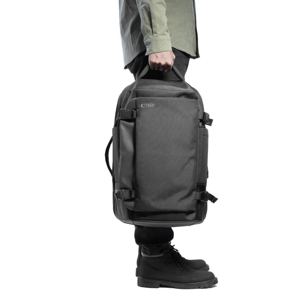 Tech-Protect Defender S40 40L Nešiojamas kompiuteris Backpack - Juodas