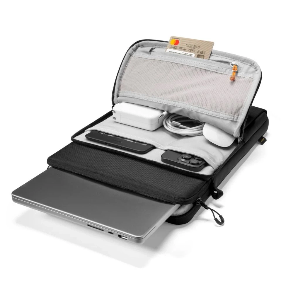 Tech-Protect Defender VR Nešiojamas kompiuteris Bag 13-14 - Juodas