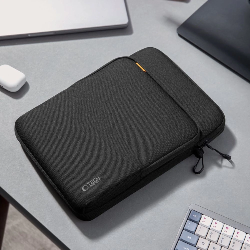 Tech-Protect Defender VR Nešiojamas kompiuteris Bag 13-14 - Juodas